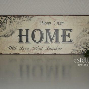 Skylt - Bless Our Home ...